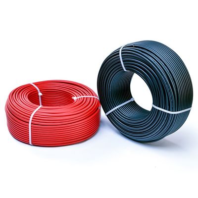 PVC Insulation Material 6 Sq mm Dc Cable for Solar Energy System with XLPE Jacket and Stranded Conductor
