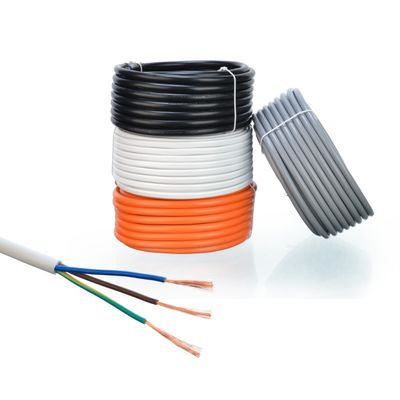 Pure Copper Power Cable Rvv 3x 0.75mm / 1.5mm2 Rvv Cable for Industrial House Wiring VDE / KC / SNI 300 500v 60227 Iec 53