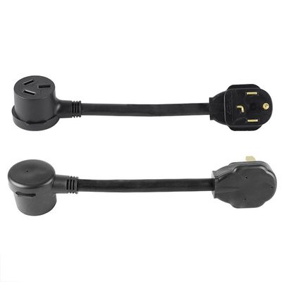 Устойчивый NEMA 10-50P до 14-30R 3 кнопки до 4 кнопки 50Amp до 30Amp 120V / 240V сварщик сушилка RV расширение электропровод для RV кемпера генератор