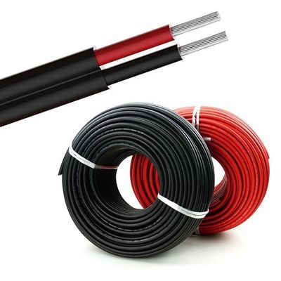 10mm Twin Copper TUV Approved PV-1 Solar Cable for Solar Panel Extension at Rated Voltage
