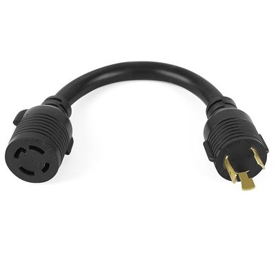 Etl Certificated 30AMP SJTW 10 AWG 25 Feet L6-30p to L14-30r Receptacle Sjt Extension Cord