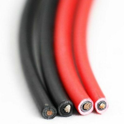 4mm2 Red Twin Core XLPO Insulation PV Solar Cable TUV Certified Suitable for Temperature Range -40 90 degree