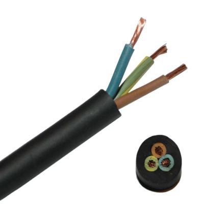 Низкое напряжение H07rn F3g 0,75mm2 1,5mm2 2,5mm2 Медные изделия Электрические провода для промышленных применений