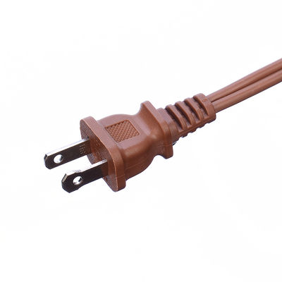 2X16AWG Brown Isolation Protection ETL Plug Power Cord Extension Cord NEMA Мужской конец Тип ETL Соответствующий ETL Сертифицированный