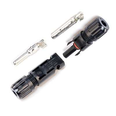 Insulated TUV Certificated Waterproof Solar Connector 30A 1000V DC 8mm Female Connector Protection Grade IP67 500 Pairs/CTN