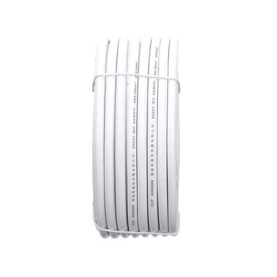 Температурный диапазон -5C до 70C RVV 3 ядра 3X0.75mm2 Белый изоляционный защитный электрический кабель с проводником