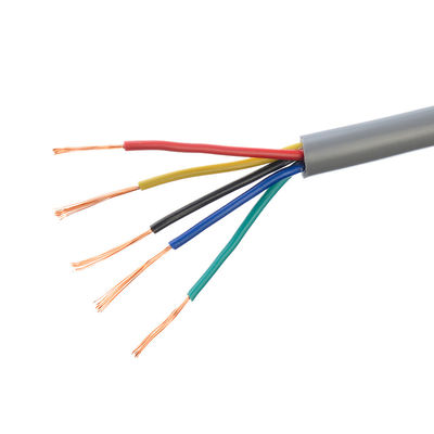 Brown/Blue/Yellow-Green/White Flexible Core 2-6CX0.5MM2-10MM2 Household Appliances Electrical Power Cable With PVC Jacket