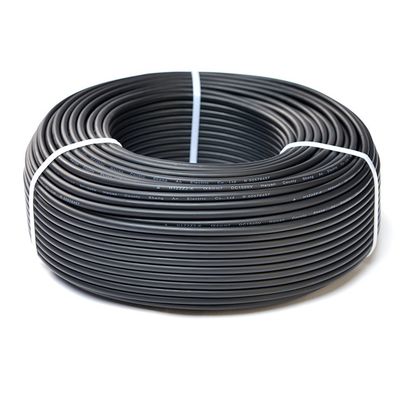 DC 1500V H1Z2Z2-K 1X25MM Консервированный медный солнечный кабель XLPE для солнечной энергетической системы с температурным диапазоном от -40C до 90C