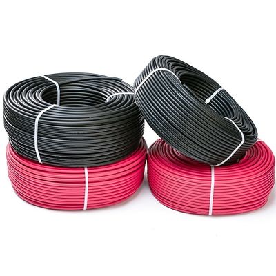 DC 1500V H1Z2Z2-K 1X25MM Консервированный медный солнечный кабель XLPE для солнечной энергетической системы с температурным диапазоном от -40C до 90C