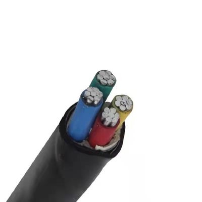 YJLV 4x150mm2 Алюминиевый проводниковый силовой кабель для солнечной электростанции с сертификацией CCC и номинальным напряжением 600-1000V