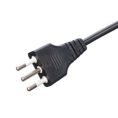 C5 Clover Connector Black Italia Standard Extension Cord Leads H05VV-F 3x0.75MM2 Кабель 3 штифтов 16А Сцепление для коммерческих устройств