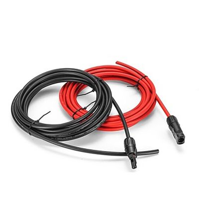 Растянутый 1C X78/0.3MM двойной ядро 4 мм 6 мм 8 мм 10 мм солнечный кабель для солнечной панели 1 м 2 м 4 м Длина DC 1500В