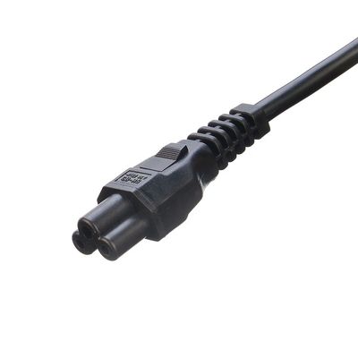 C5 Clover Connector Black Italia Standard Extension Cord Leads H05VV-F 3x0.75MM2 Кабель 3 штифтов 16А Сцепление для коммерческих устройств