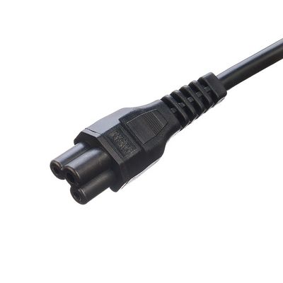 C5 Clover Connector Black Italia Standard Extension Cord Leads H05VV-F 3x0.75MM2 Кабель 3 штифтов 16А Сцепление для коммерческих устройств