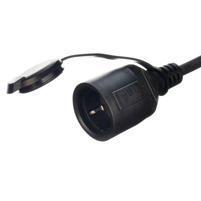 Outdoor Extension Cord 3x1.5mm2 Power Cable 220v Power Cord Cable with 2 Pole Waterproof Socket Standard Grounding 16A/250V