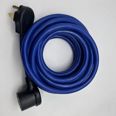 ETL тяжелый RV расширение шнур 30Amp 10-30P к 10-30R кабель 10AWG/3 STW 25FT для генератора сушилки и прицепа кемпера