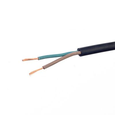 VDE Standard H05rr f Кабель электрического питания из резины 2x0.75 Электрический для бытовой техники -5C до 70C 2C X0.75MM2 Нормальные секции