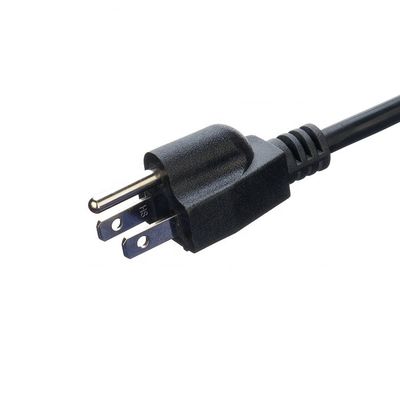 Спецификация кабеля 16/14/18AWG ETL Стандартные кабели питания для ноутбука 15A NEMA-15P 3-фазная машина для изготовления электропривода
