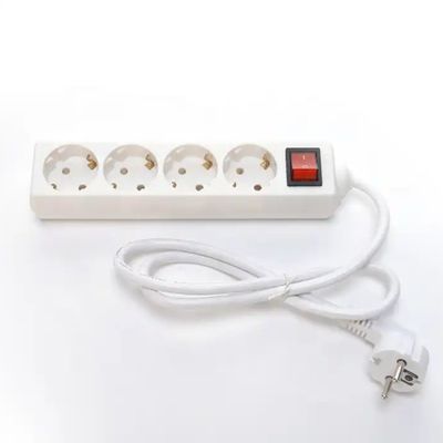 Сертификат ЕС H05VV-F 3x1.5mm2 4 Выходной провод с расширительной проволокой с переключателем Eu 16A