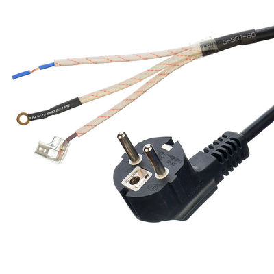 Настройка для Индонезии SNI Power Cord Extension Cord 1.8M/ OEM End Treatment Heat Shrink Tube и Glass Fiber Tube