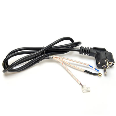 Настройка для Индонезии SNI Power Cord Extension Cord 1.8M/ OEM End Treatment Heat Shrink Tube и Glass Fiber Tube