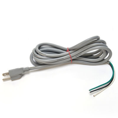 Коммерческий электропровод ETL 14 AWG Открытый конец для ноутбука 15A NEMA-15P 3-фазный розетка расширения Universal Socket Branded Power Cable
