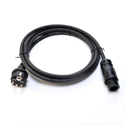 16A/250V EU 3 Pole Socket AC Power Cord Ved H07rn-f Резиновый чехол с батареей Bc01 Schuko 3m Солнечный расширительный кабель
