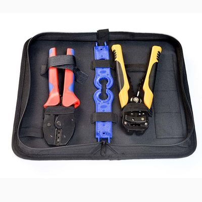 Easy Installation Home Appliance Solar Pv Cable Stripping And Crimping Tool Kits