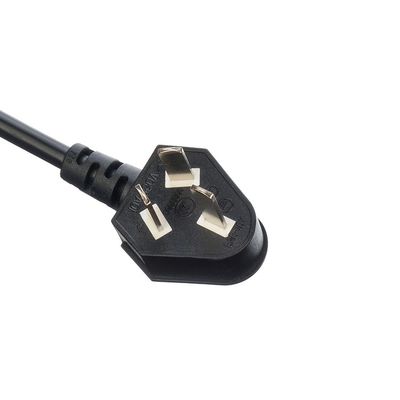 CCC Standard 3 Pin Laptop Power Cord Ac Australia Power Cable H05vv-f Au Ac Power Cord Cable 16A 250V Черный на заказ