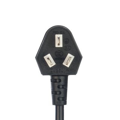 CCC Standard 3 Pin Laptop Power Cord Ac Australia Power Cable H05vv-f Au Ac Power Cord Cable 16A 250V Черный на заказ