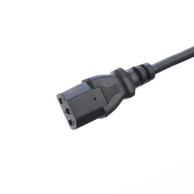 Чёрный/кастомизированный AC-накопитель IEC60320 C13 C5 с 3-конечным силовым проводом UK BS Standard 10A-16A кабель питания номинальным током