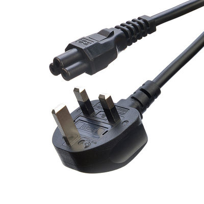 Чёрный/кастомизированный AC-накопитель IEC60320 C13 C5 с 3-конечным силовым проводом UK BS Standard 10A-16A кабель питания номинальным током