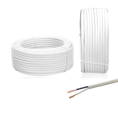 2 ядра 2x0.5mm2 VDE H03VVH2-F ПВХ куртка Низкое напряжение кабель питания для дома изолированного без кислорода медный проволока нагрева