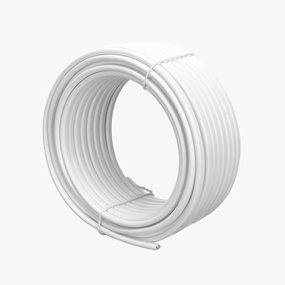European Standard 2/3 Core Shielded Power Cable 1.8M Length Flexible PVC Metal Wire White Temperature Range -40C To 90C