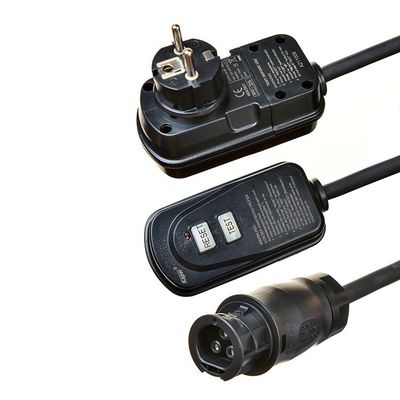 H07RN-F Rubber Sheath with Betteri BC01 Connector and 16A Schuko Plug Leakage Protection Box Schuko Waterproof Socket Outlet