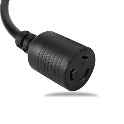 Генераторный шнур 20A 125V 10FT ETL L5-20P до L5-20R Замыкающий силовой шнур SJTW 10AWG 3-угольные порты USB Type-C 0