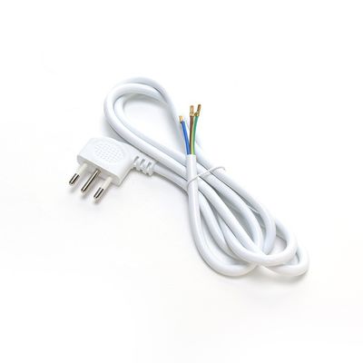 IMQ Standard 3 Pin Angled 16A Италия Белые кабели питания H05VV-F 3x0.75MM2 с закрытым концом скребок терминала от Trusted