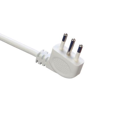 IMQ Standard 3 Pin Angled 16A Италия Белые кабели питания H05VV-F 3x0.75MM2 с закрытым концом скребок терминала от Trusted