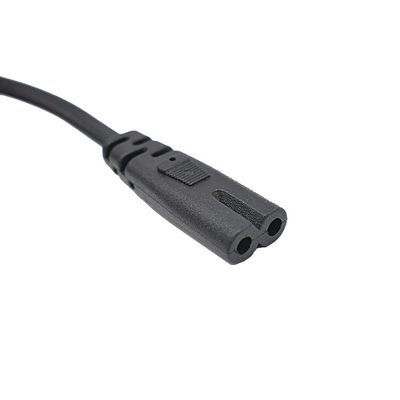 Free Ship European IEC320 Рисунок 7 Коннектор женский на C8 Мужской розетка EU C7 кабель Рисунок 8 Расширение кабеля питания