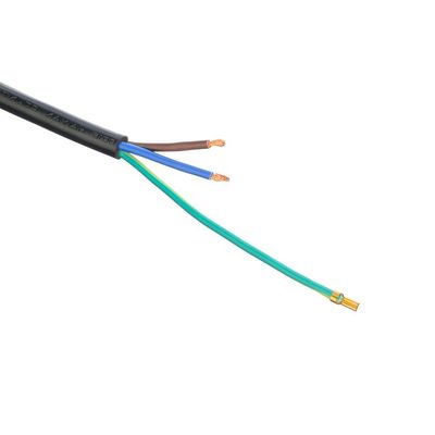 16A IEC 60320 C13 Кловерный соединитель Черный Италия Стандарт H05VV-F 3x0.75MM2 Расширение шнура заземления Стандарт заземления