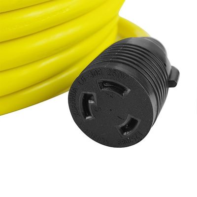 30Ампер 3750 Вт 25 футов тяжелой работы NEMA L6-30P/6-30R 3 колючки 10 гаджета генератор блокировки расширения шнура с проводом организатор