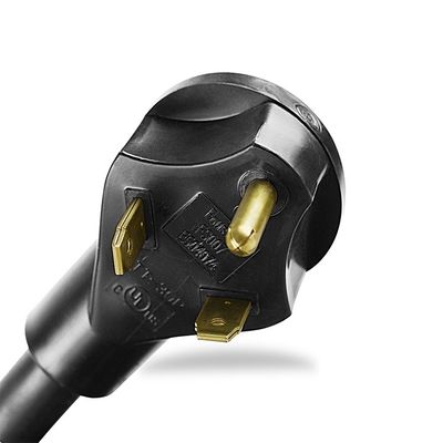 30Ампер тяжелый RV расширение шнур 10 AWG ETL перечисленный 50ft TT-30P к TT-30R с светодиодным индикатором и легко разблокировать дизайн