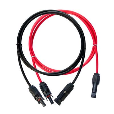 XLPO Изоляция 3M DC Солнечный расширительный кабель 1X4mm2 с PV004 Мужчины и Женщины PV разветвления соединителей 40 P медный проводник
