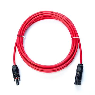 XLPO Изоляция 3M DC Солнечный расширительный кабель 1X4mm2 с PV004 Мужчины и Женщины PV разветвления соединителей 40 P медный проводник
