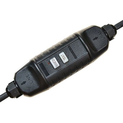 16A Straight Schuko H07RN-F Rubber Sheath Middle Swithed Leakage Protection and End With Betteri BC01 Connector Power Cord