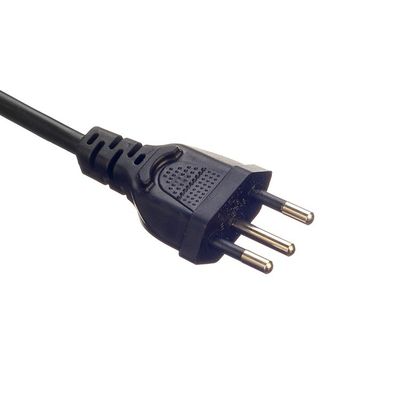 Проводник безаксидного медного проводника 16A/250V VDE H05VV-F из ПВХ с проводом питания ЕС