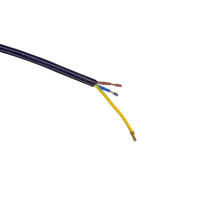 Проводник безаксидного медного проводника 16A/250V VDE H05VV-F из ПВХ с проводом питания ЕС