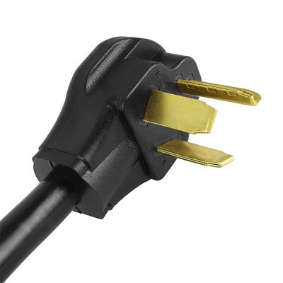 1FT Nema 10-30P Male to 14-50R Female Dryer Adapter Cord 50 Amp STW 10-AWG Outlet Plug Power Cord with Ground Wire Blue