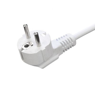 White Waterproof 3 Prong H05VV-F/H05RR-F/H05RN-F 3x1.5MM2 Extension Cable VDE Approved Perfect for Consumer Electronics