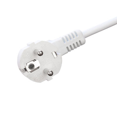 White Waterproof 3 Prong H05VV-F/H05RR-F/H05RN-F 3x1.5MM2 Extension Cable VDE Approved Perfect for Consumer Electronics